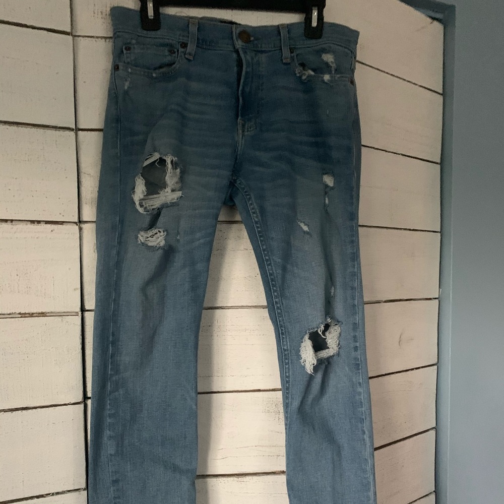 Hollister skinny jeans   30-30.   Boys
